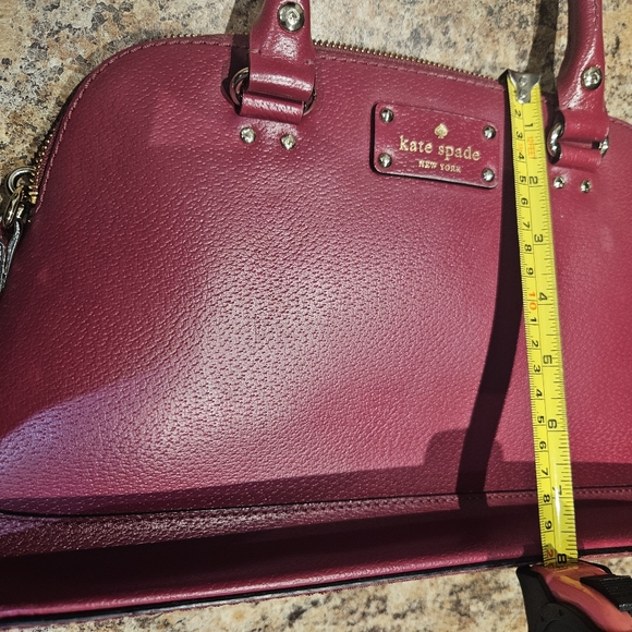 Red satchel purse - Picture 10 of 10